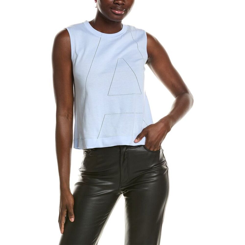 Akris Womens Tank Top, White